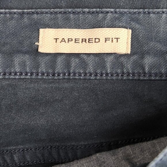 Flint and Tinder Pants Mens 34x32 Faded Blue Tapered Fit Stretch Chino 5 Pocket - Picture 10 of 13